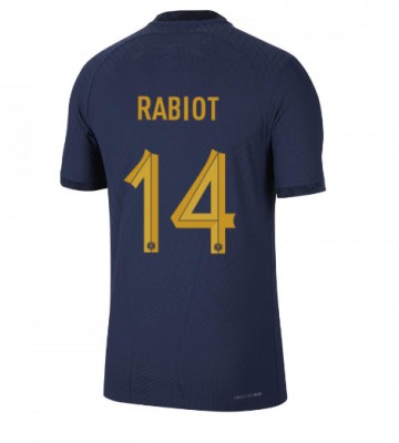 Frankrike Adrien Rabiot #14 Hjemmedrakt VM 2022 Kortermet